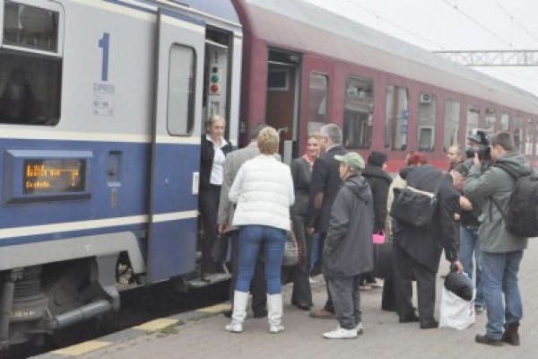 Reducere de 50% la preţul biletelor pentru trenurile InterCity